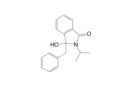 3-Benzyl-3-hydroxy-2-propan-2-ylisoindol-1-one