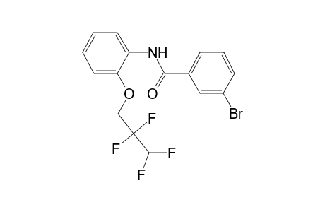 Benzamide, 3-bromo-N-[2-(2,2,3,3-tetrafluoropropoxy)phenyl]-