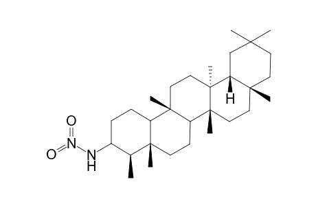 D:A-Friedooleanan-3-amine, N-nitro-, (3.beta.)-