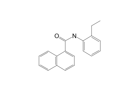 1-Naphthamide, N-(2-ethylphenyl)-