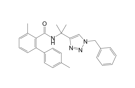N-(2-(1-Benzyl-1H-1,2,3-triazol-4-yl)propan-2-yl)-3,4'-dimethyl-[1,1'-biphenyl]-2-carboxamide