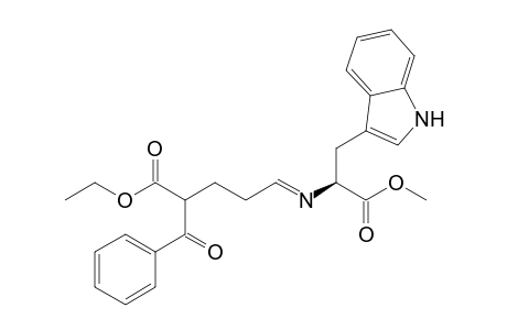 Methyl N-(4-benzoyl-4-ethoxycarbonylbutylidene)tryptophanate
