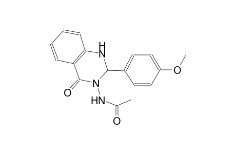 acetamide, N-(1,4-dihydro-2-(4-methoxyphenyl)-4-oxo-3(2H)-quinazolinyl)-