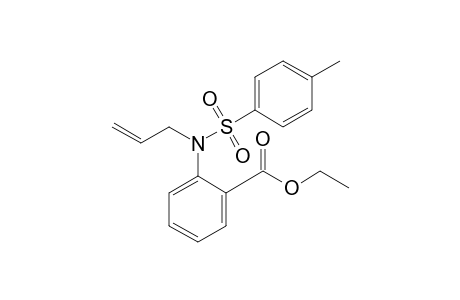 Ethyl 2-(2-propenyl-4-toluenesulfonylamino)benzoate