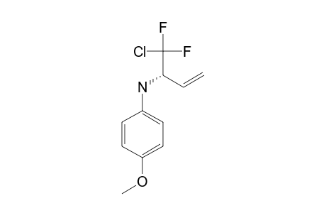 (-)-(1S)-1-CHLORO-1,1-DIFLUOROMETHYL-2-PROPENYL-(4-METHOXYPHENYL)-AMINE