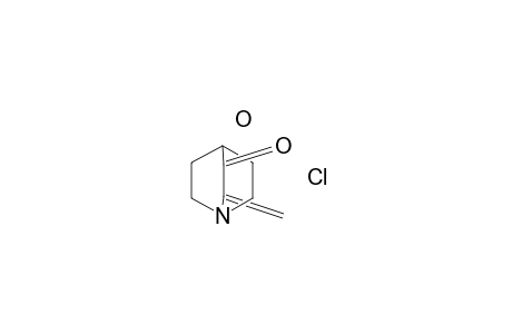 2-Methylene-3-quinuclidinone hydrochloride hydrate
