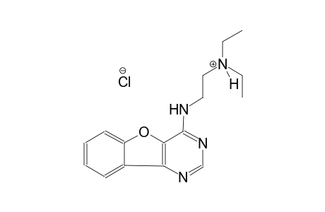 2-([1]benzofuro[3,2-d]pyrimidin-4-ylamino)-N,N-diethylethanaminium chloride