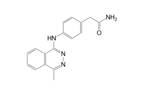 2-{4-[(4-methyl-1-phthalazinyl)amino]phenyl}acetamide