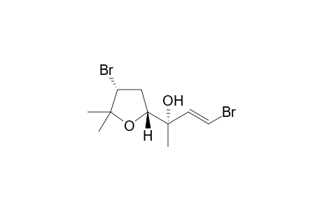 (E,2S)-4-bromanyl-2-[(2R,4R)-4-bromanyl-5,5-dimethyl-oxolan-2-yl]but-3-en-2-ol