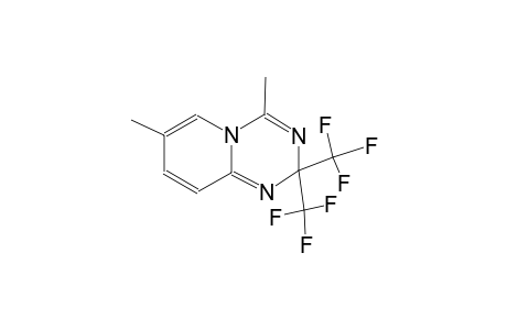 2H-pyrido[1,2-a][1,3,5]triazine, 4,7-dimethyl-2,2-bis(trifluoromethyl)-