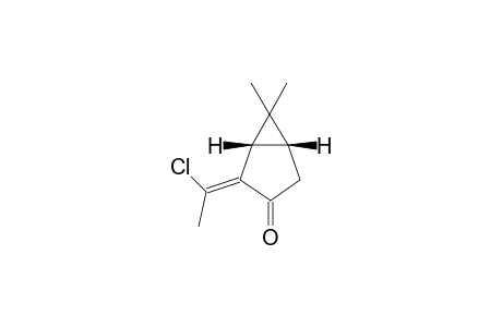(1S,2E,5R)-2-(1-chloroethylidene)-6,6-dimethylbicyclo[3.1.0]hexan-3-one