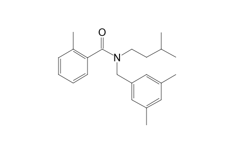 Benzamide, 2-methyl-N-(3,5-dimethylbenzyl)-N-(3-methylbutyl)-