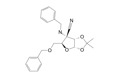 3-AMINO-3-N-BENZYL-5-O-BENZYL-3-C-CYANO-3-DEOXY-1,2-O-ISOPROPYLIDENE-ALPHA-D-RIBOFURANOSE