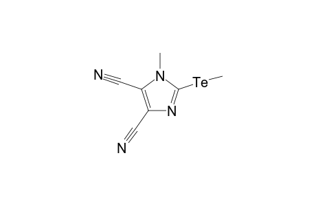 4,5-Dicyano-1-methyl-2-(methyltelluro)-1H-imidazole