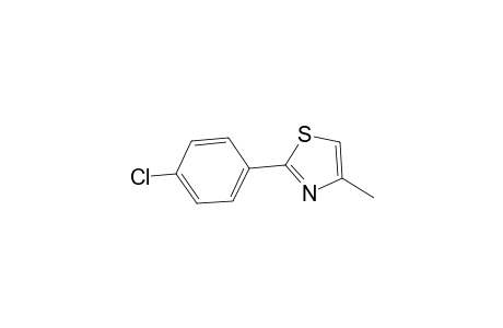Thiazole, 2-(4-chlorophenyl)-4-methyl-