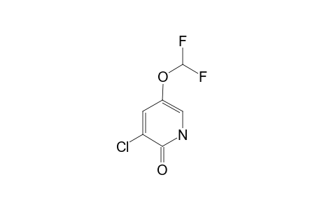 3-CHLORO-5-DIFLUOROMETHOXY-2-PYRIDONE