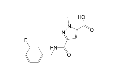 3-{[(3-fluorobenzyl)amino]carbonyl}-1-methyl-1H-pyrazole-5-carboxylic acid