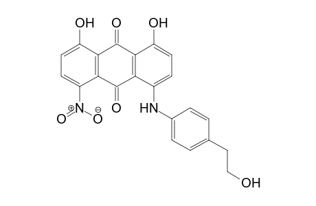 9,10-Anthracenedione, 1,8-dihydroxy-4-[[4-(2-hydroxyethyl)phenyl]amino]-5-nitro-