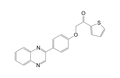 2-[4-(2-quinoxalinyl)phenoxy]-1-(2-thienyl)ethanone