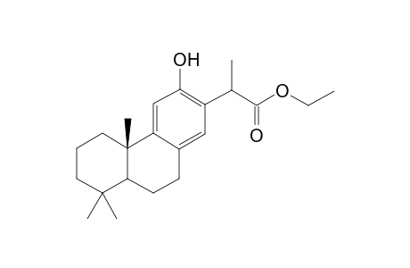Ethyl ferruginol - 15 - oate (so Enzell & Wahlberg)
