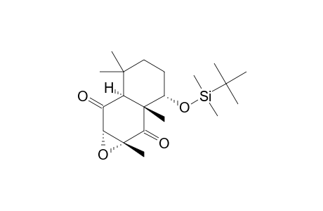 RAC-(6A-ALPHA-H,7A-BETA-H)-3-ALPHA-[[(TERT.-BUTYL)-DIMETHYLSILYL]-OXY]-OCTAHYDRO-1A,2A-BETA,6,6-TETRAMETHYLNAPHTH-[2,3-B]-OXIREN-2,7-DIONE