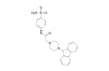 1-piperazineacetamide, N-[4-(aminosulfonyl)phenyl]-4-(9H-fluoren-9-yl)-