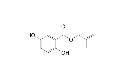 2-Methylprop-2-enyl 2,5-dihydroxybenzoate