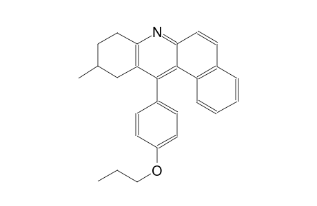 benz[a]acridine, 8,9,10,11-tetrahydro-10-methyl-12-(4-propoxyphenyl)-