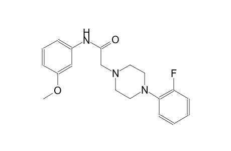 1-piperazineacetamide, 4-(2-fluorophenyl)-N-(3-methoxyphenyl)-
