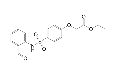 Ethyl [4-(2-formylphenylsulfamoyl)phenoxy]acetate