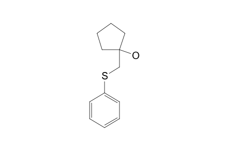 1-(PHENYLTHIO-METHYL)-CYCLOPENTANOL