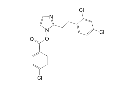1-[2-(4-Chlorophenyl)carbonyloxy]-2-[2,4-dichlorophenyl)ethyl]-1H-imidazole Mononitrate