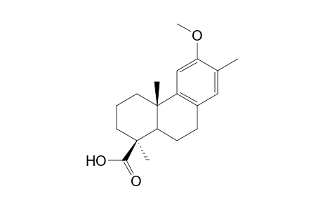 (1S,4aS)-6-methoxy-1,4a,7-trimethyl-2,3,4,9,10,10a-hexahydrophenanthrene-1-carboxylic acid