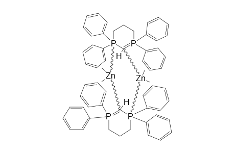 [1,1,3,3-TETRAPHENYL-1,3-DI-LAMBDA(5)-PHOSPHA-1,2-CYCLOHEXADIENE]-DIMETHYLZINK;1:1-COMPLEX