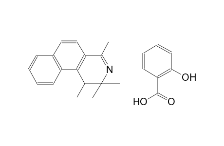 1,2,2,4-tetramethyl-1H,2H-benzo[f]isoquinoline; 1-(2-methylphenyl)ethan-1-one