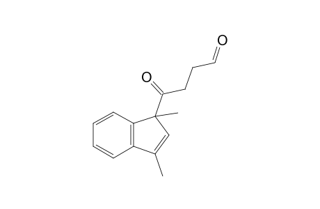 4-(1,3-dimethyl-1-indenyl)-4-oxobutanal