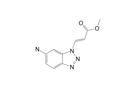 METHYL-(E)-3-[5-AMINOBENZOTRIAZOL-3-YL]-PROPENOATE