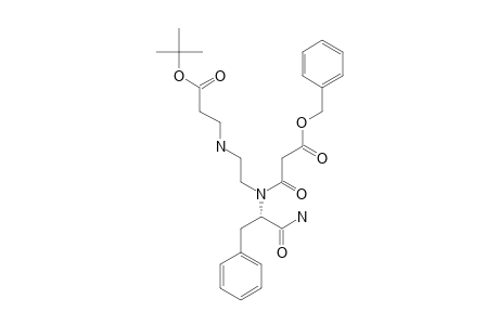 (2S)-[N-[[N'-(TERT.-BUTYLOXYCARBONYLMETHYL)]-AMINOETHYL]-N-[(1',3'-DIOXO-3'-BENZYLOXY)-PROPYL]]-2-AMINO-3-PHENYLPROPIONAMIDE