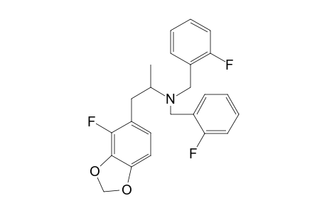 N,N-Bis(2-Fluorobenzyl)-2-fluoro-3,4-methylenedioxyamphetamine