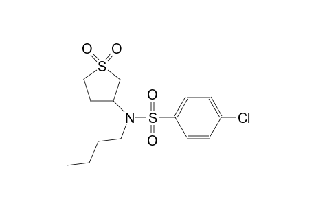 N-butyl-4-chloro-N-(1,1-dioxidotetrahydro-3-thienyl)benzenesulfonamide