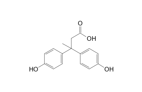 3,3-bis(p-hydroxyphenyl)butyric acid