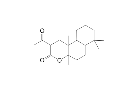 Benzo[f]chromen-3-one, perhydro-2-acetyl-4a,7,7,10b-tetramethyl