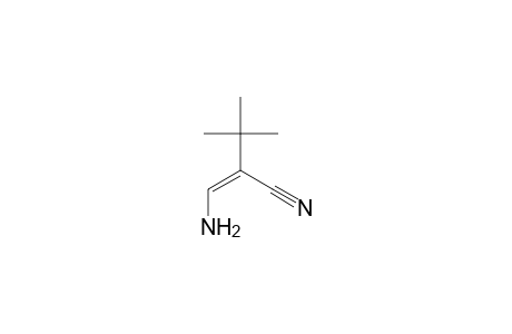 1-Cyano-1-(t-butyl)-2-aminoethene