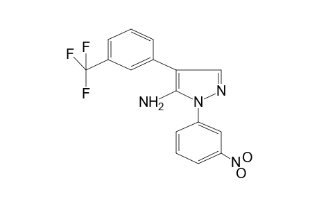 5-AMINO-1-(m-NITROPHENYL)-4-(alpha,alpha,alpha-TRIFLUORO-m-TOLYL)PYRAZOLE