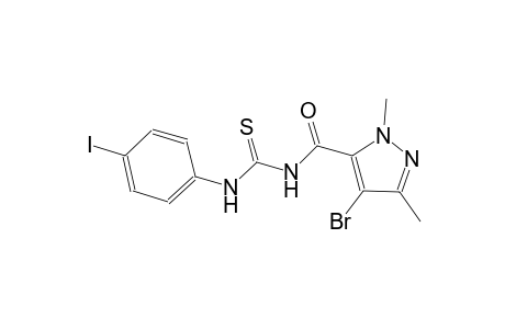 N-[(4-bromo-1,3-dimethyl-1H-pyrazol-5-yl)carbonyl]-N'-(4-iodophenyl)thiourea