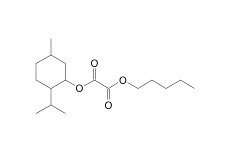 Oxalic acid, 1-menthyl pentyl ester