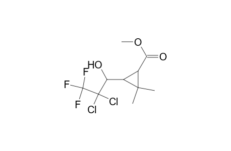 3-(2,2-dichloro-3,3,3-trifluoro-1-hydroxy-propyl)-2,2-dimethyl-cyclopropanecarboxylic acid methyl ester