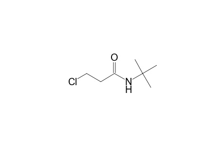 Propanamide, 3-chloro-N-(1,1-dimethylethyl)-