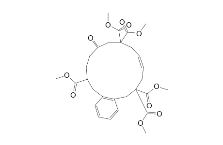PENTAMETHYL-(3E)-8,9-BENZO-13-OXO-3-CYCLOPENTADECENE-1,1,6,6,11-PENTACARBOXYLATE
