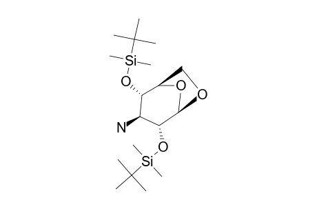 3-AMINO-1,6-ANHYDRO-2,4-BIS-O-(TERT.-BUTYLDIMETHYLSILYL)-3-DEOXY-BETA-D-GLUCOPYRANOSE
